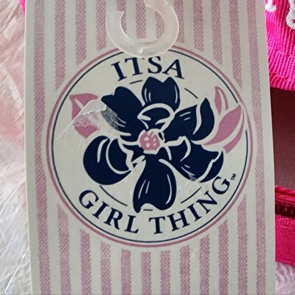 NWT Its A Girl Thing Hat Pink Hat Cap baseball youth superhero BENIFITS CHARITY. - Picture 6 of 7